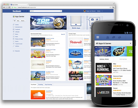 facebook app-senter