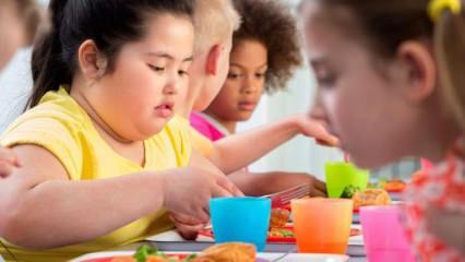 Barnepopulasjon som er truet av overvekt