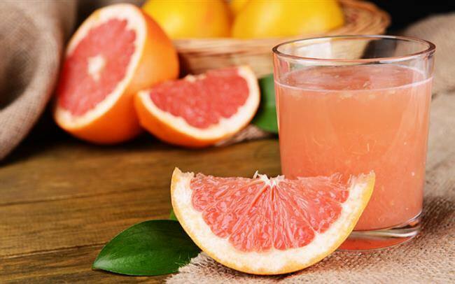smelter med grapefrukt