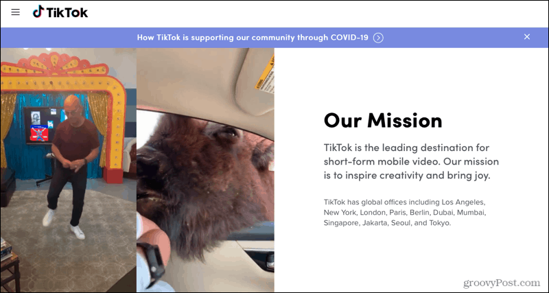 TikTok Mission