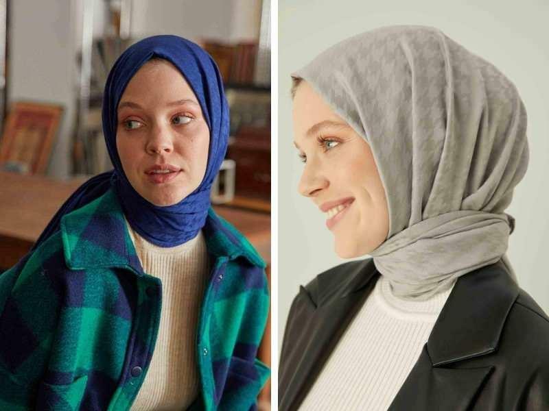 kvinners hijab kasjmir sjal modeller 