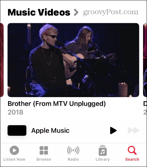 Videospillelister på Apple Music