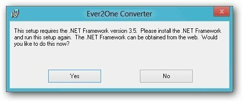 Installer .NET