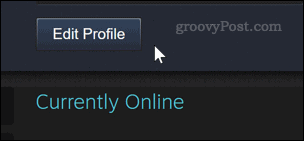 Redigerer en Steam-profil