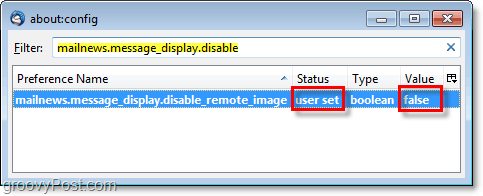 endre mailnews.message_display.disable_remote_image til falsk for å deaktivere popup-vinduer for eksternt innhold i thunderbird 3