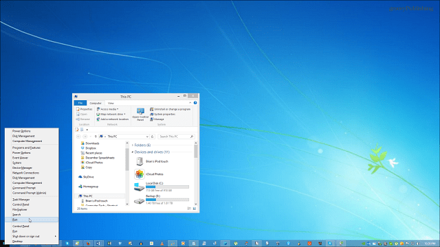Windows 8.1 skrivebordsbakgrunn
