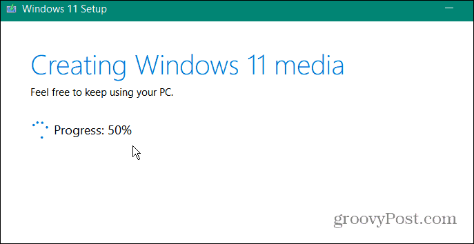 Opprette Windows 11 Media