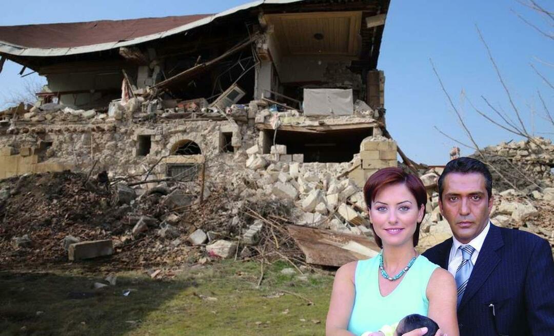 Serien 'Zerda' ble skutt! Hurşit Ağa Mansion ble ødelagt i jordskjelvet