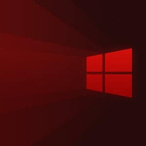 Windows 10-logo Rød