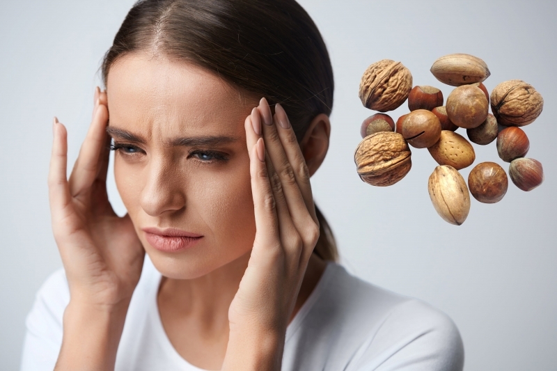 høye nivåer av kortisol forårsaker ofte hodepine stress, der mat rik på omega 3 kan konsumeres