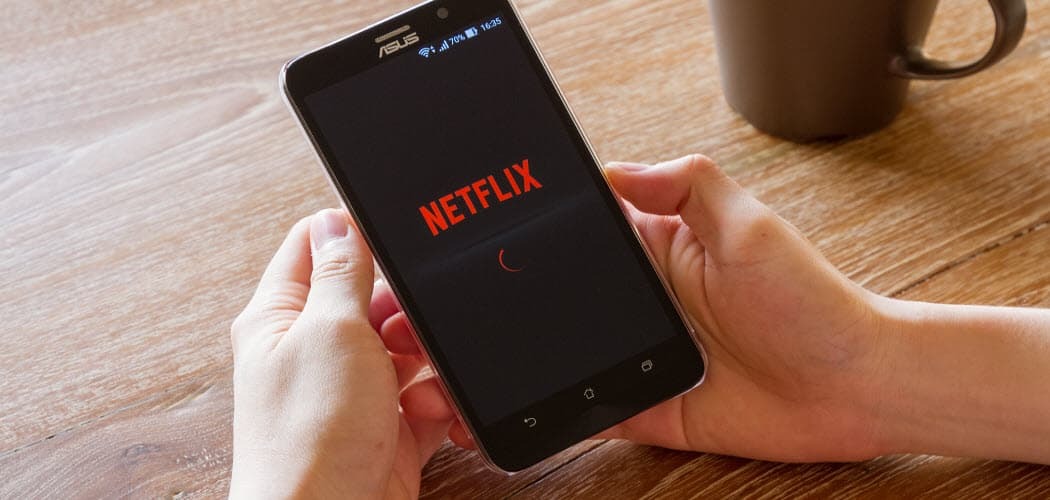 Begrens mengden data som Netflix bruker når du ser fra telefonen