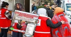 Et nytt gjennombrudd fra den tyrkiske Røde Halvmåne: Etablert en spesiell WhatsApp-linje for jordskjelvofre