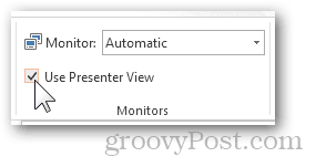 bruk presentatorvisning powerpoit 2013 2010-funksjonen utvide skjerm projektor monitor avansert