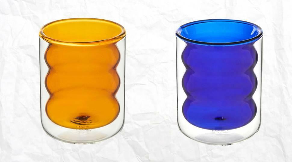 Perotti dobbeltfarget glass