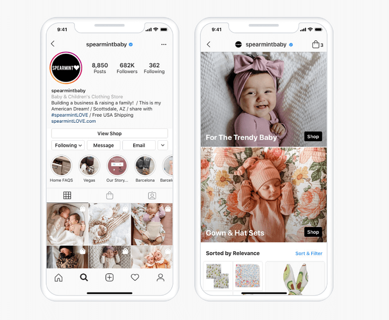 Facebook-butikker og butikker på Instagram: Nye forretningsverktøy for markedsførere: Social Media Examiner