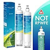 Waterdrop NSF 53 & 42 sertifisert kjøleskap vannfilter, kompatibel med GE RPWF (ikke RPWFE), avansert, pakke med 2
