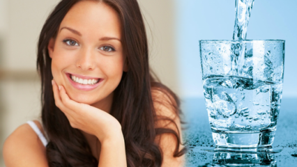 Hvordan gå ned i vekt ved å drikke vann? Vanndiett som svekkes 7 kilo på en uke! Hvis du drikker vann på tom mage ...