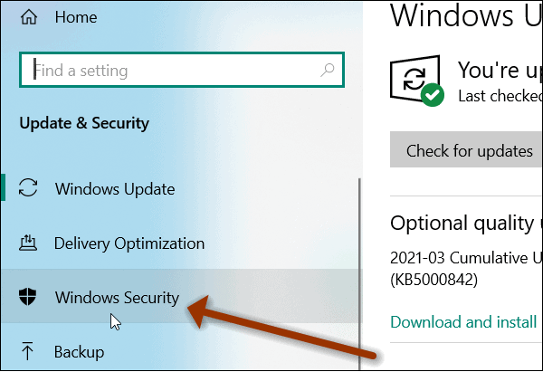 windows sikkerhet