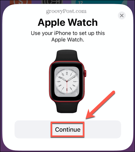 Apple Watch fortsetter sammenkoblingen