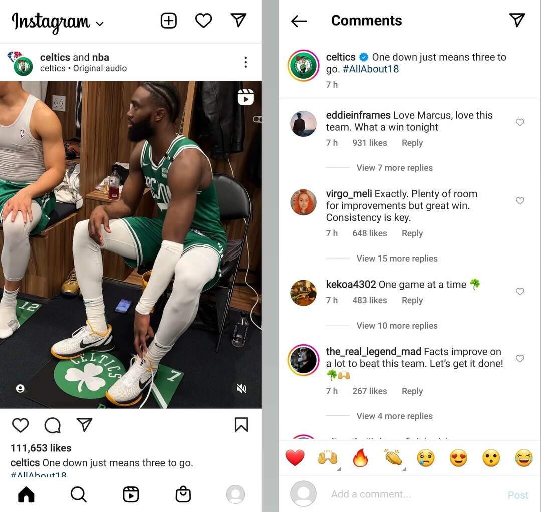 instagram-reel-celtics-samtaler-eksempel