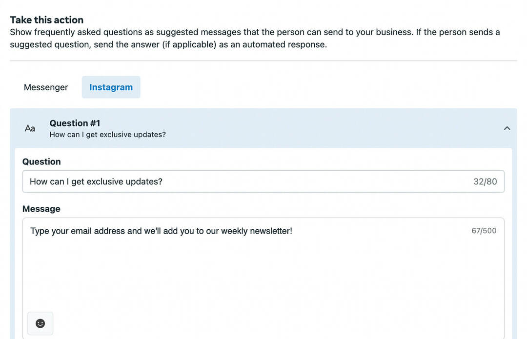 how-to-include-email-sign-up-opportunities-in-automated-dm-responses-on-your-instagram-profile-faq-inbox-automation-tool-add-questions-automated-response-marketing-goals- eksempel-11