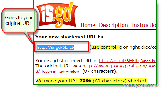 Is.gd forkorter URL-er din vei [groovyReview]