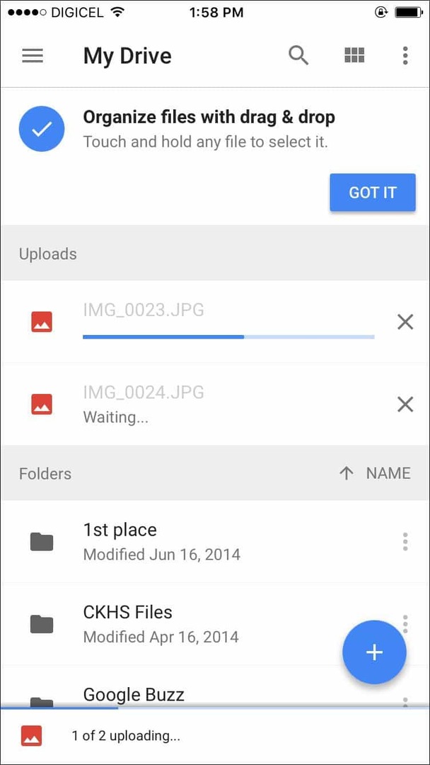 Google Drive for iOS oppdatert med 3D Touch Support