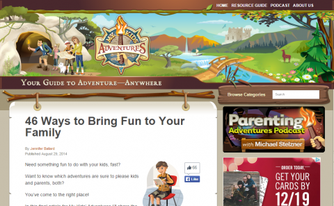 My Kids 'Adventures ble lansert i 2013. 
