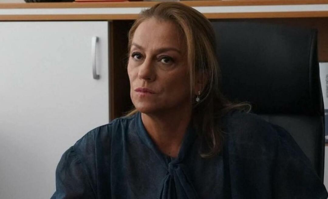 Ayşen Sezerel, statsadvokat Nadide i TV-serien Judiciary: "Jeg gratulerer rettsvesenets publikum hjertelig"