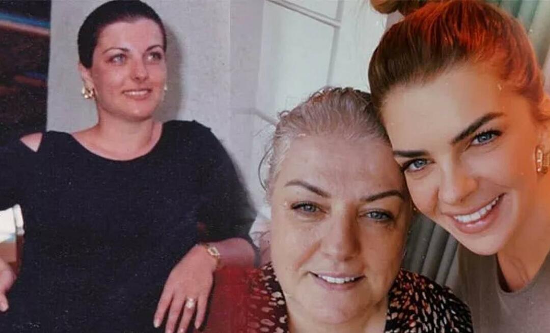 En emosjonell deling fra Pelin Karahan til moren hennes! Mor-datter-likheter overrasket alle