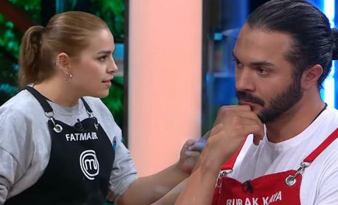 Fatma Nur og Burak Kaya kom inn i hverandre i MasterChef Tyrkia: Du er så respektløs!