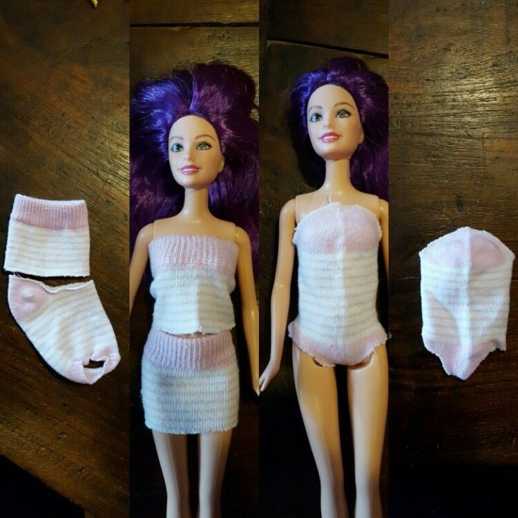 Hvordan sy klær til Barbie-dukker? Enkel og praktisk sying av babykjoler