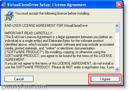 Monter ISO-bilde i Windows Vista