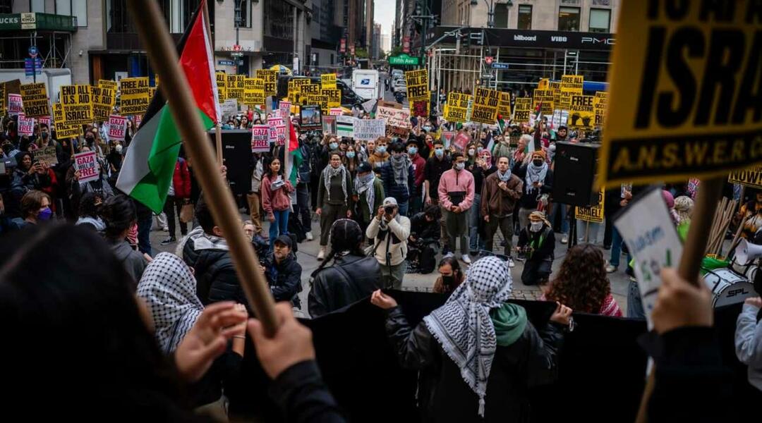 Palestina streik i New York