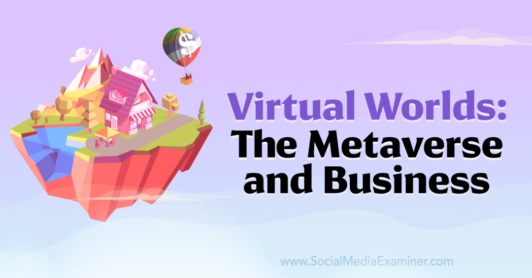 Virtual Worlds: The Metaverse and Business: Sosial Media Examiner
