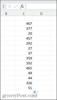 Excel tilfeldige tall