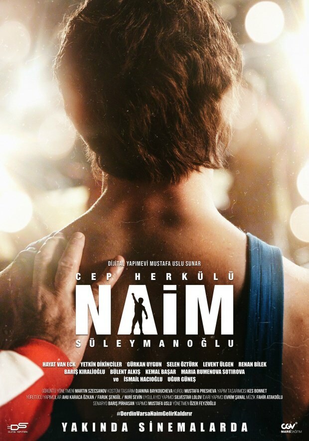 Folk satte plakaten til filmen Naim