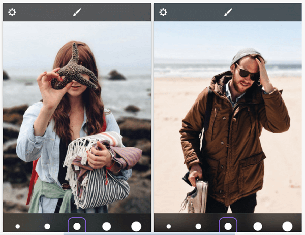 Bruk Patch-appen til smart portrettredigering på iOS-enhetene dine.
