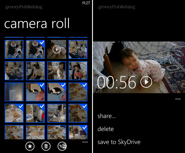 Windows Phone 8: Laste opp bilder og videoer til SkyDrive