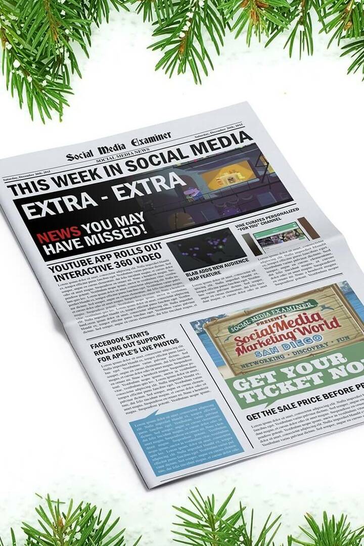 sosiale medier sensor ukentlige nyheter 26. desember 2015