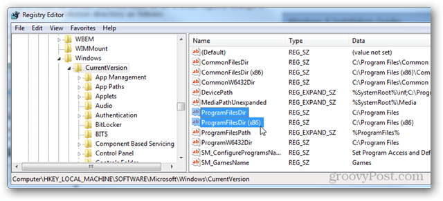 Slik endrer du katalogen Windows installerer programmer til