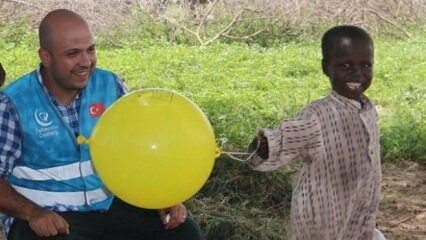 Forundringen over barn som så ballonger for første gang
