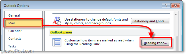Slik justerer du Outlook 2010 markerer elementer som lest timer