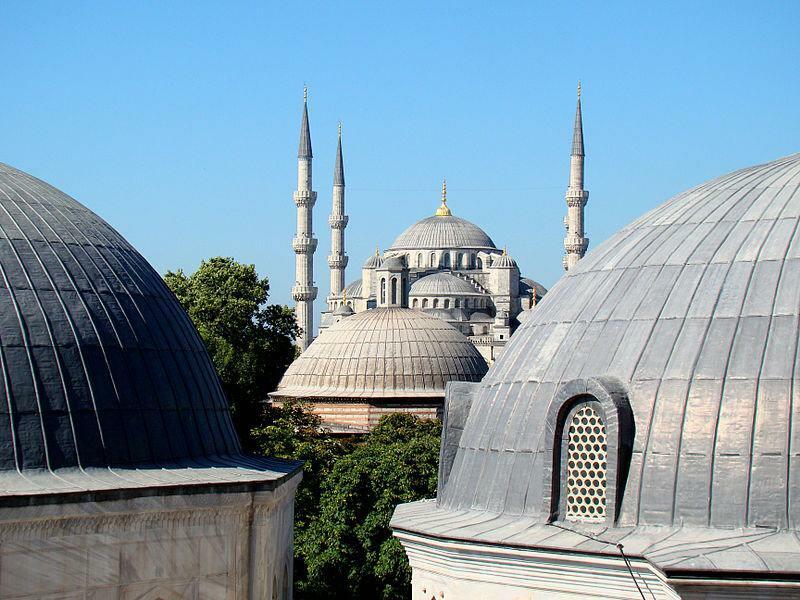 Den blå moskeens arkitektoniske funksjoner 