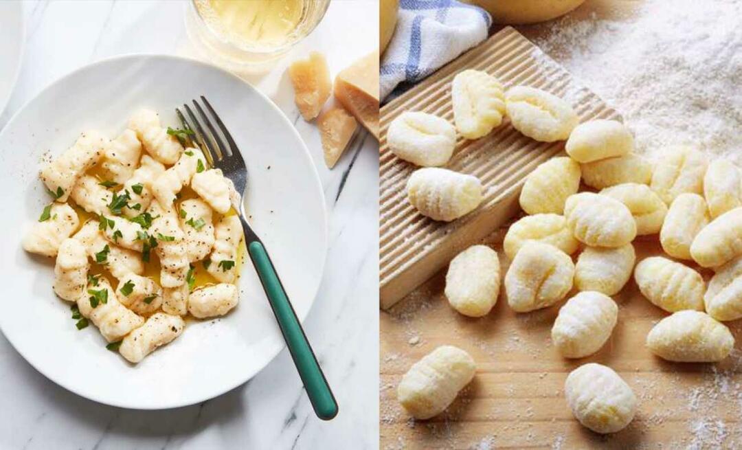 Kan gnocchi lages uten poteter? Her er smaken av italiensk mat, gnocchi