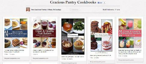 Gracious Pantry kokebøkerbrett