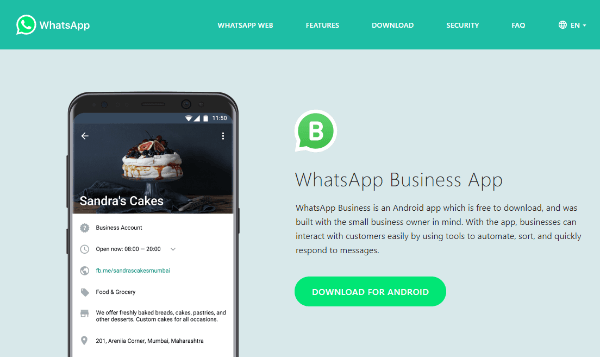 WhatsApp rullet ut WhatsApp Business, en ny app som vil gjøre det lettere for bedrifter og kunder å koble til og chatte.