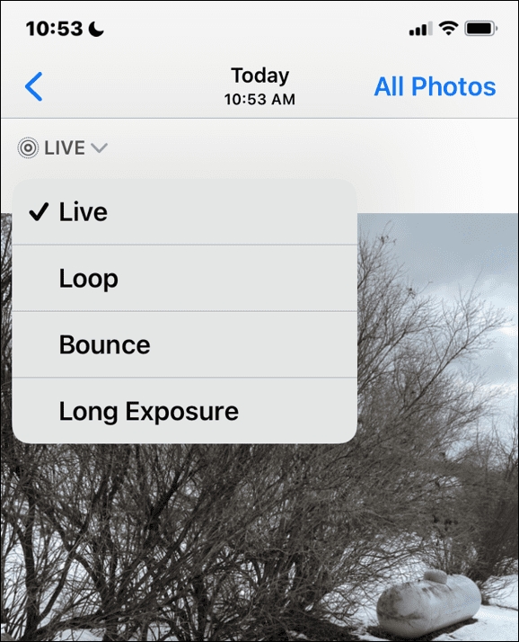velg Long Exposure iPhone