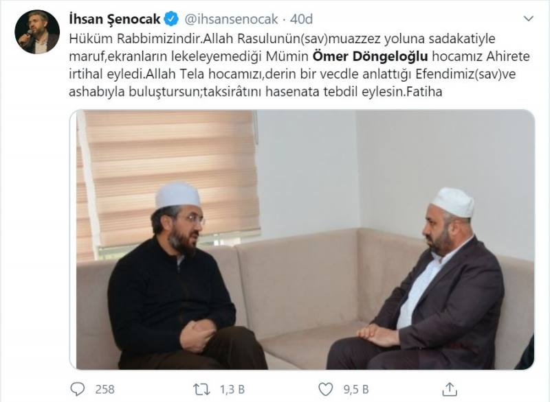 Teolog - Forfatter Ömer Döngeloğlu gikk bort