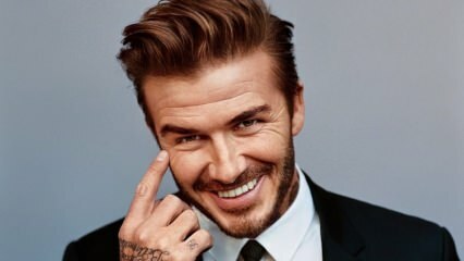 David Beckham kommenterte først sin latterkone Victoria Beckham!